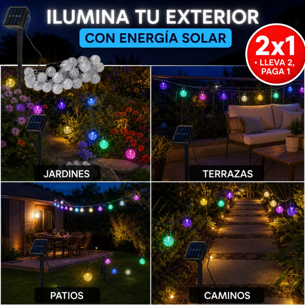 Luz Solar Esférica de 3 Metros