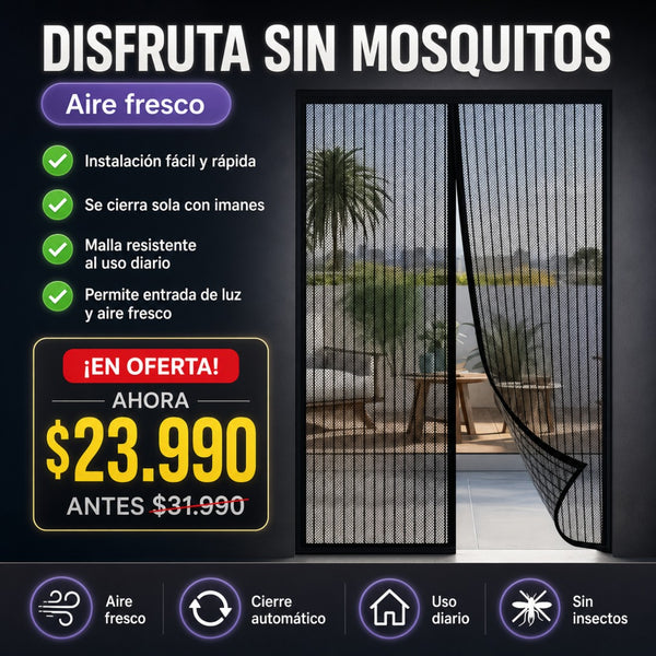 Malla Anti mosquitos de Puerta