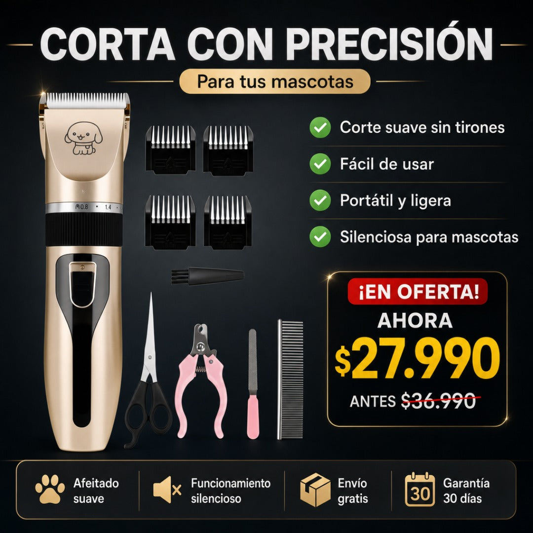 Máquina Cortapelos para Mascotas