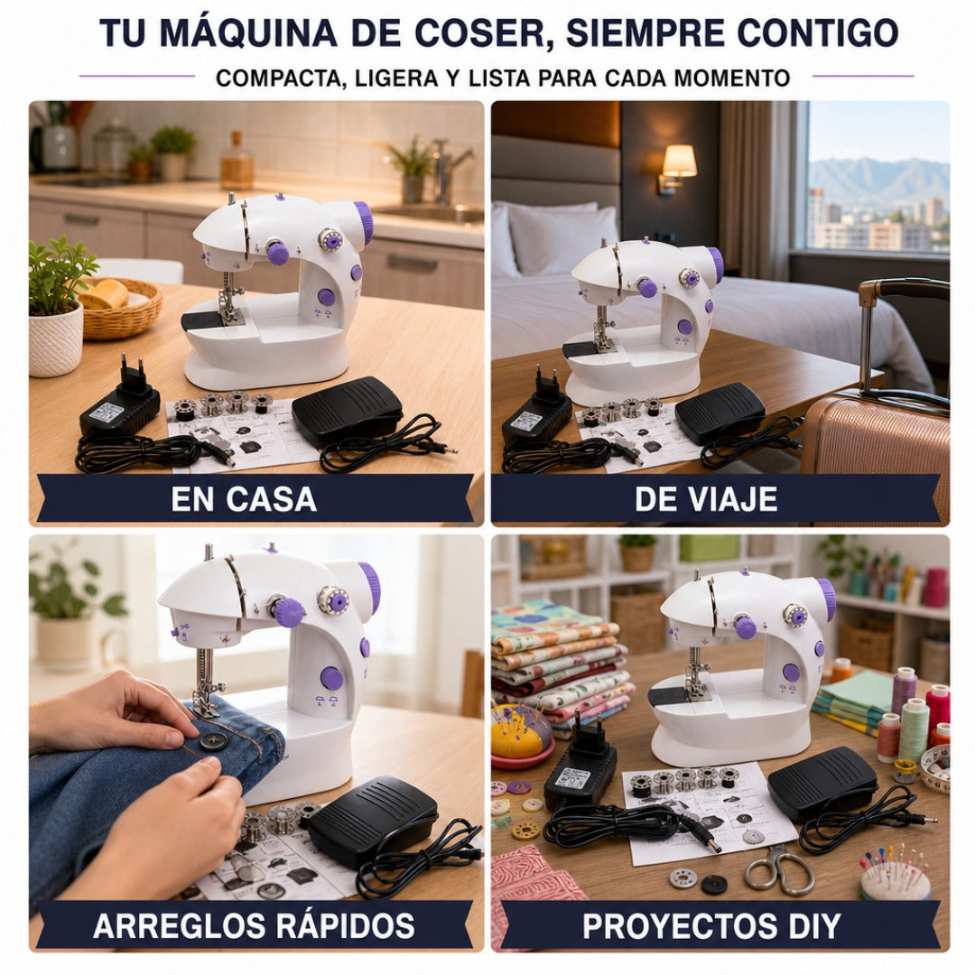Máquina De Coser Portátil Hogar