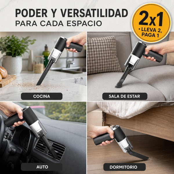 Mini Aspiradora Portátil Recargable
