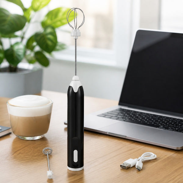 Mini Batidor USB Espumador de Café