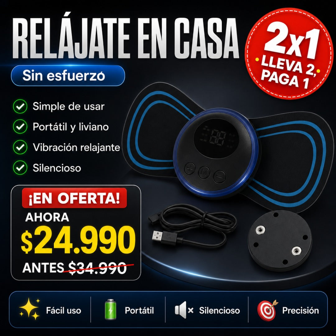 Mini Masajeador Eléctrico Cuello