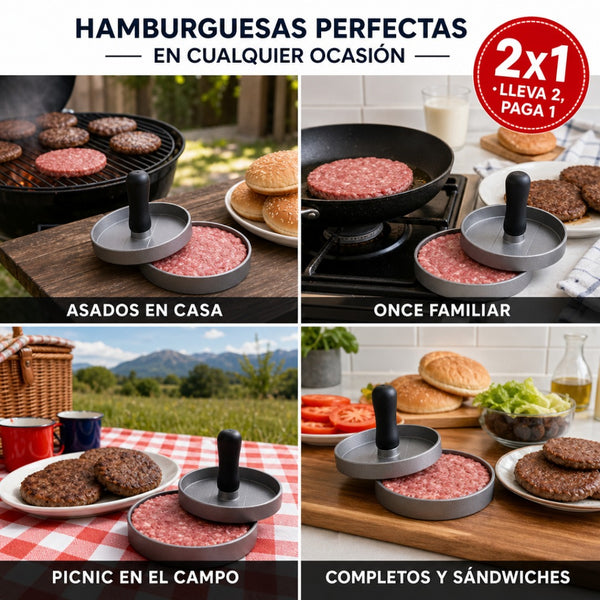 Molde Prensa para Hamburguesas