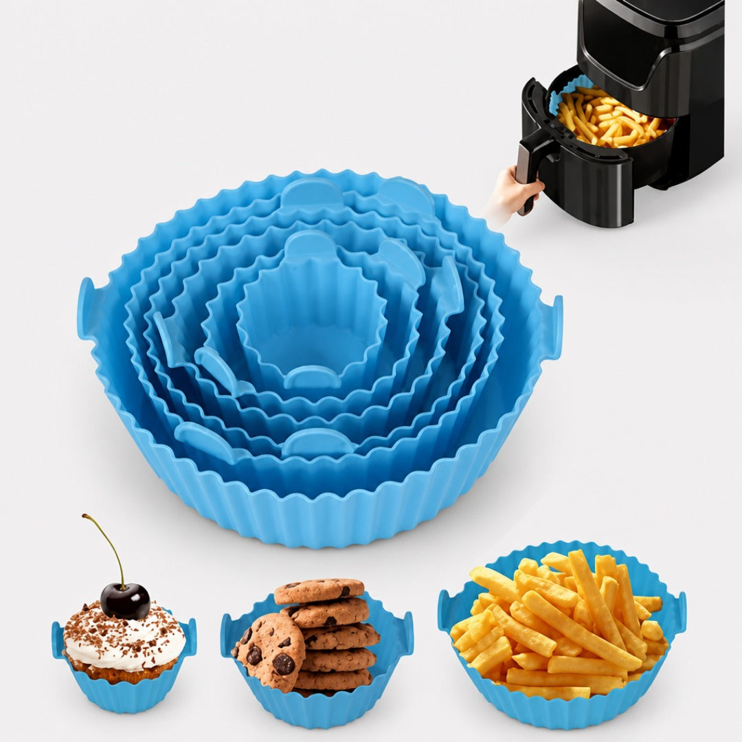 Moldes Silicona Freidora + Envío Gratis + Bandeja Antiadherente de REGALO