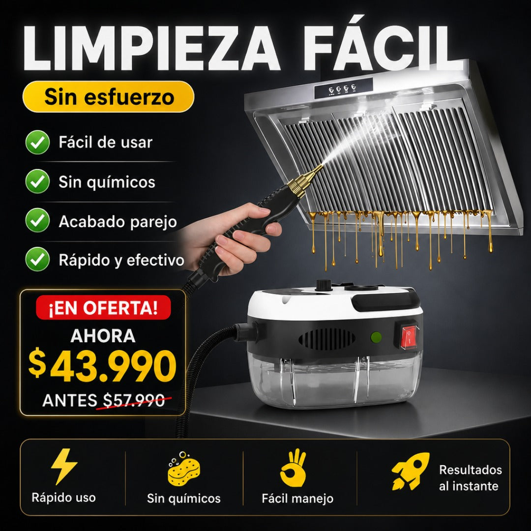 Mopa a Vapor Anti Grasa Blanca