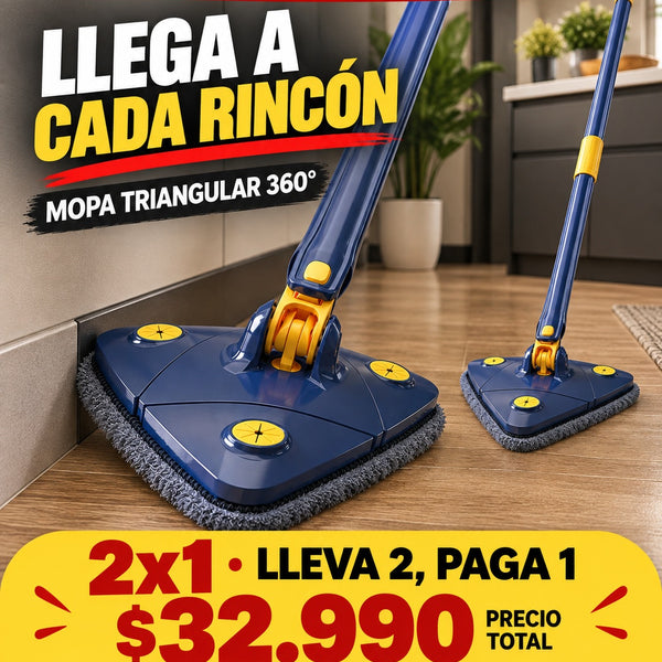 Mopa Triangular 360 2x1 por $32.990