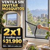Mosquitera de Ventana 150x180 2x1 por $31.990 · Envío gratis y pago al recibir