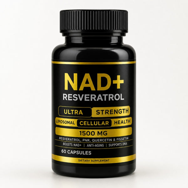 NAD + Resveratrol Americano 60 Cápsulas