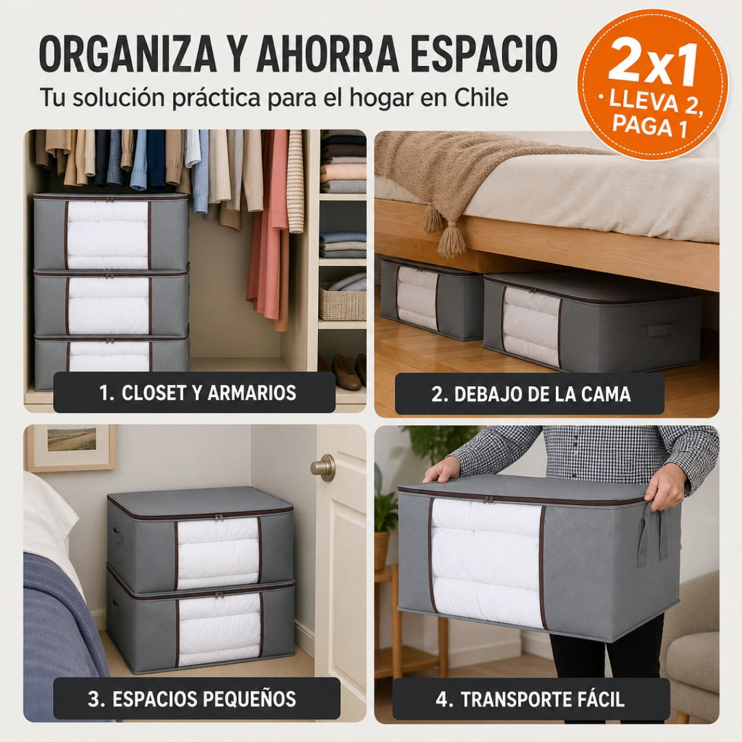 Organizador de Ropa Ahorra Espacio