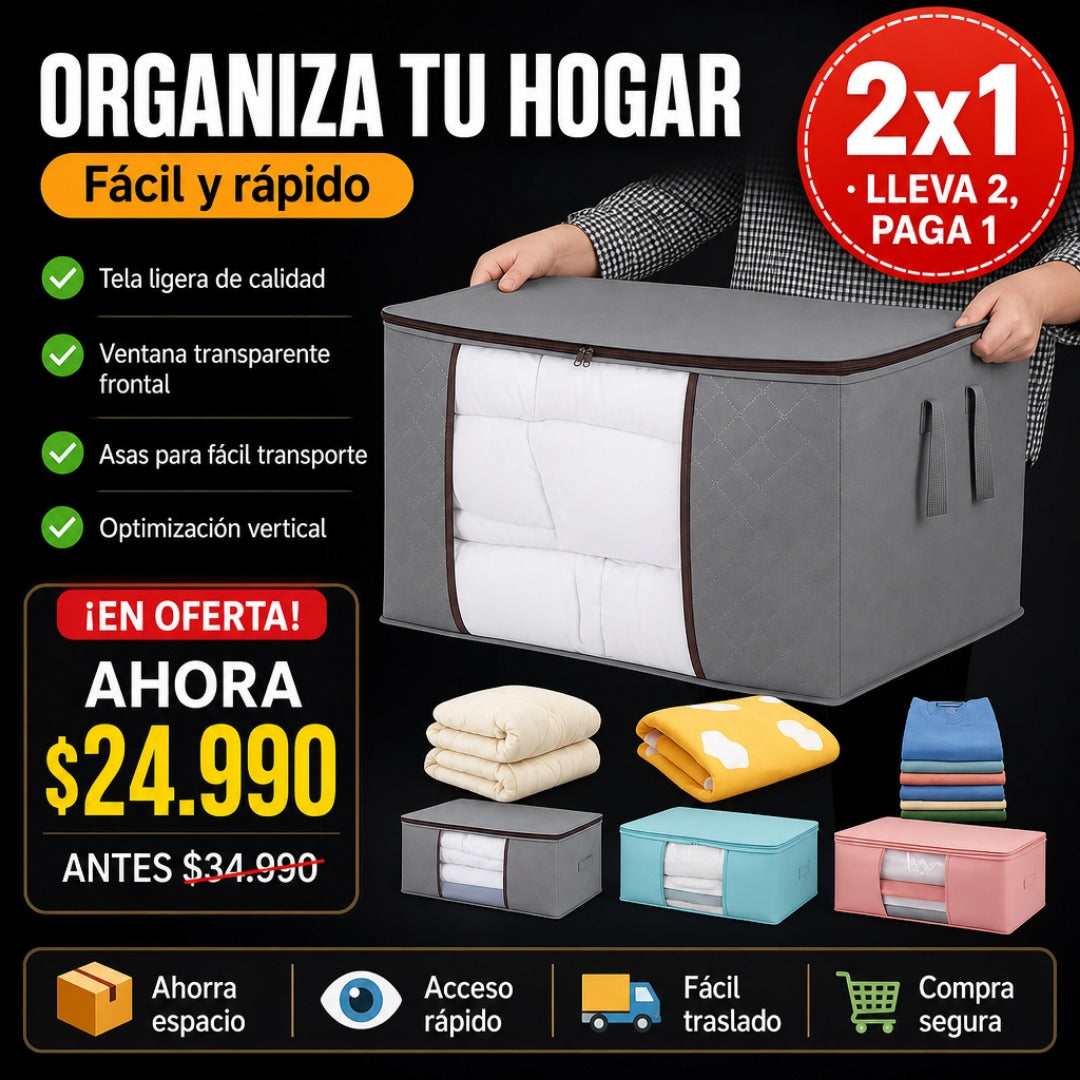 Organizador de Ropa Ahorra Espacio