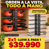 Organizador Ollas 8 Niveles 2x1 por $39.990