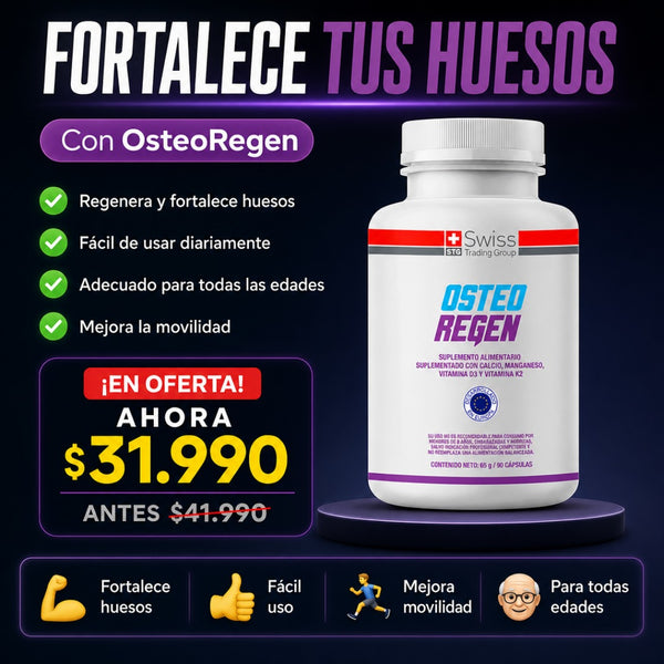OsteoRegen para Regeneración Ósea