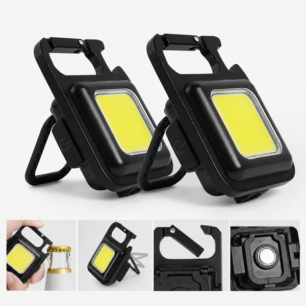 Pack 2 Linternas LED COB Compactas