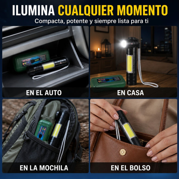 Pack de Mini Linternas LED Verdes