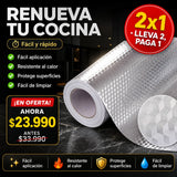 Papel Tapiz Adhesivo Aluminio