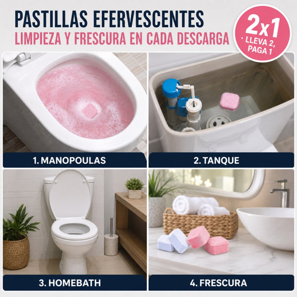 Pastillas Anti Olor Para Baño