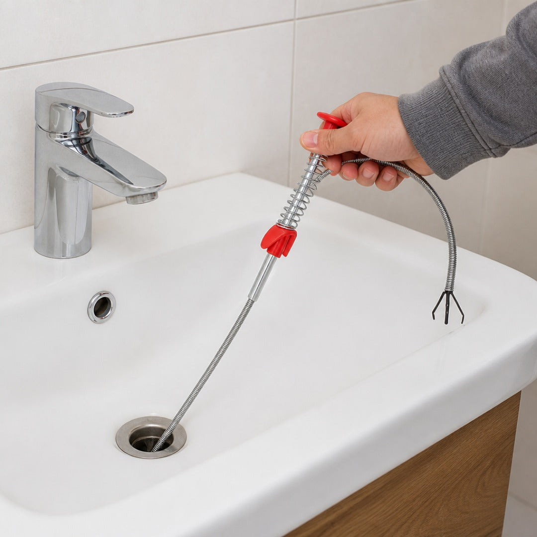 Pinza Destapa Cañerías + Envío Gratis + Polvo Destapa Caños de REGALO