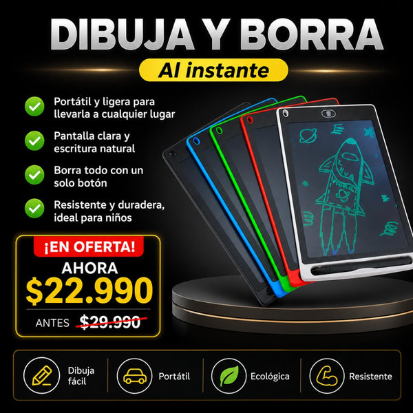 Pizarra LCD Mágica Tablet