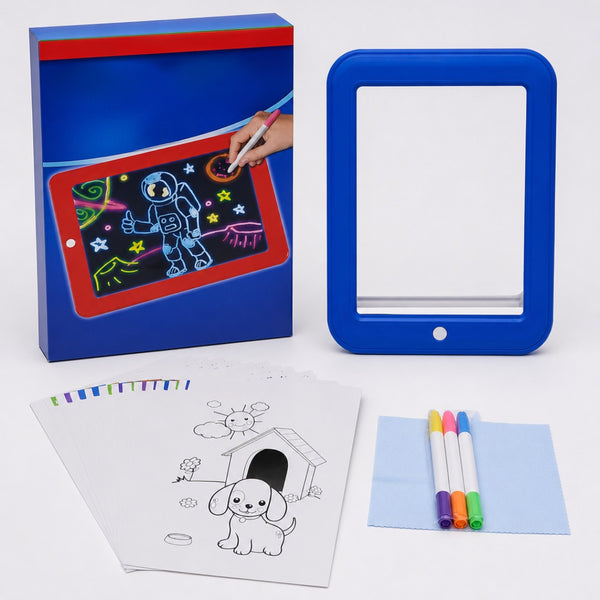 Pizarra Mágica Luminosa para Niños