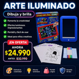 Pizarra Mágica Luminosa para Niños