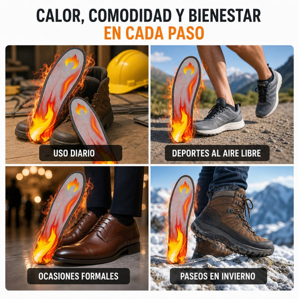 Plantillas Autocalentables para Bienestar