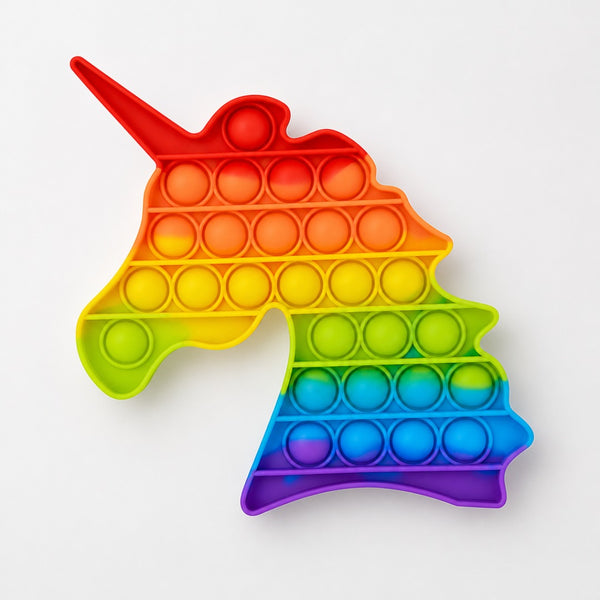 Pop It Sensorial Diseño Unicornio para Niños