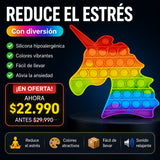 Pop It Sensorial Diseño Unicornio para Niños