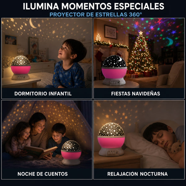 Proyector Espanta Cuco LED Navideño