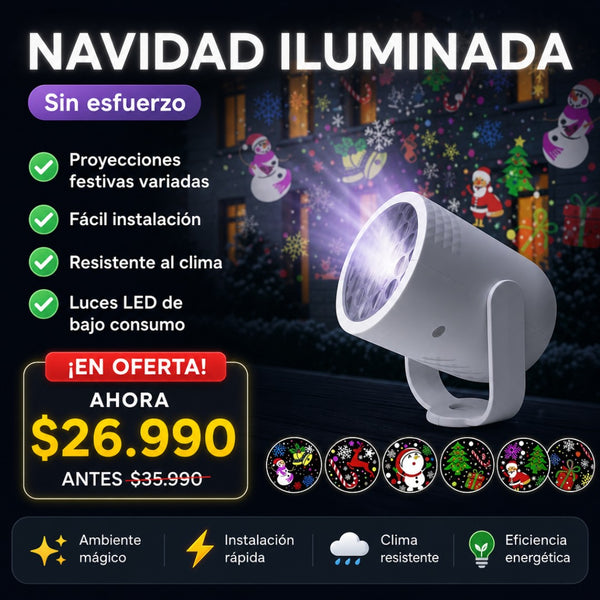Proyector Navideño LED