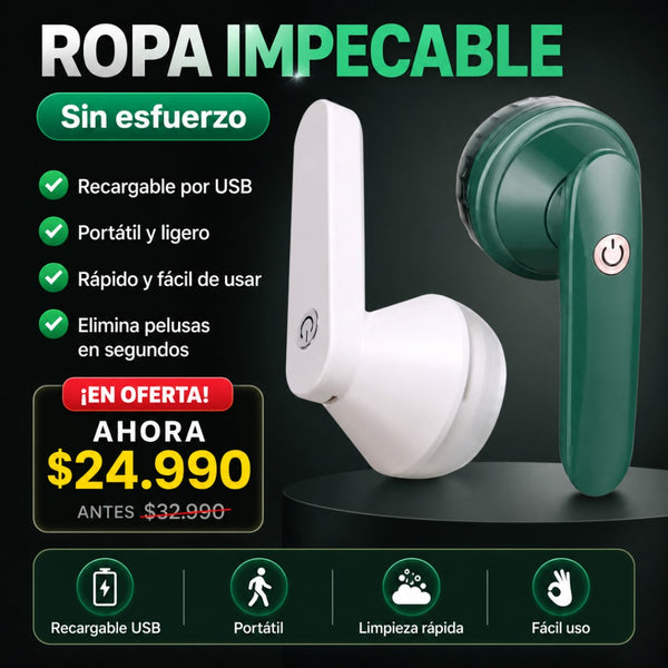 Quitapelusas Recargable Usb Portátil