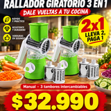 Rallador Giratorio 3 en 1 2x1 por $32.990 · Envío gratis y pago al recibir