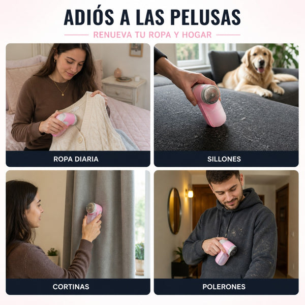 Removedor de Pelusas Recargable USB