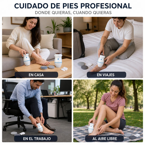 Removedor Eléctrico para Callos Recargable