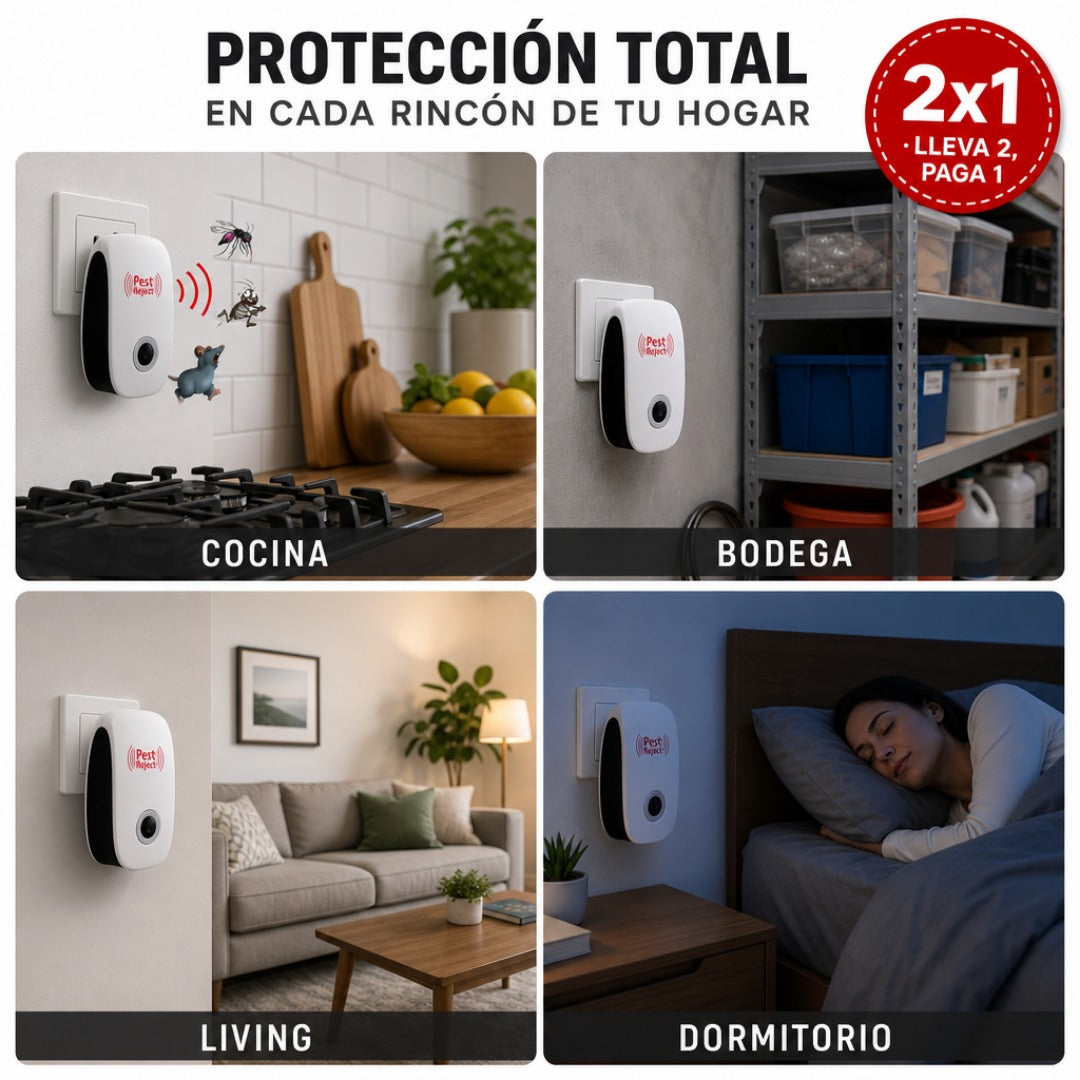 Repelente Ultrasónico para Plagas
