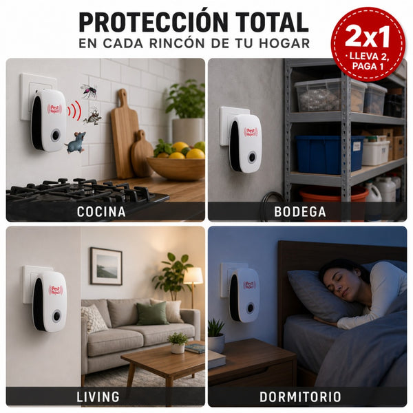 Repelente Ultrasónico para Plagas