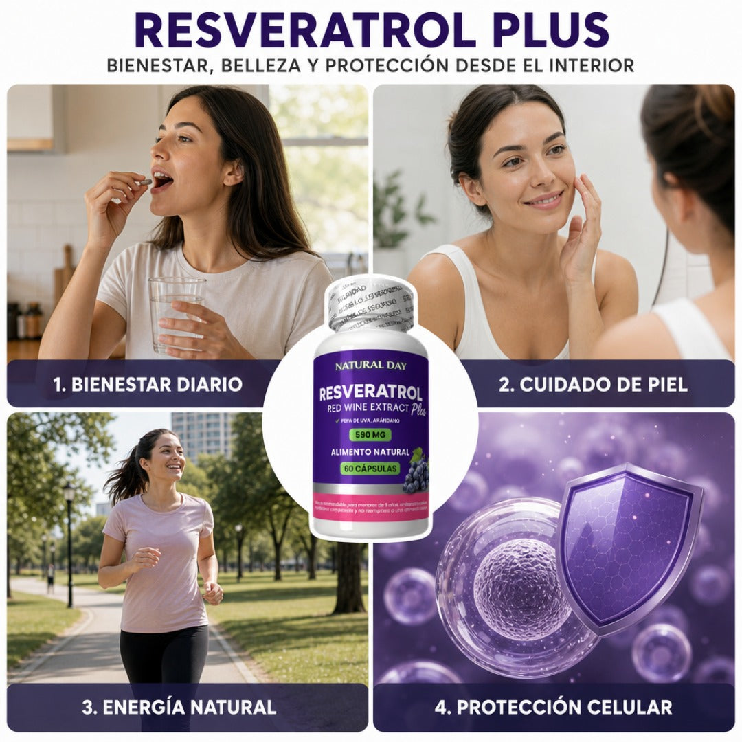 RESVERATROL 60 Cápsulas