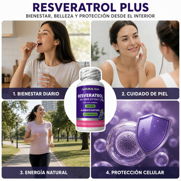 RESVERATROL 60 Cápsulas