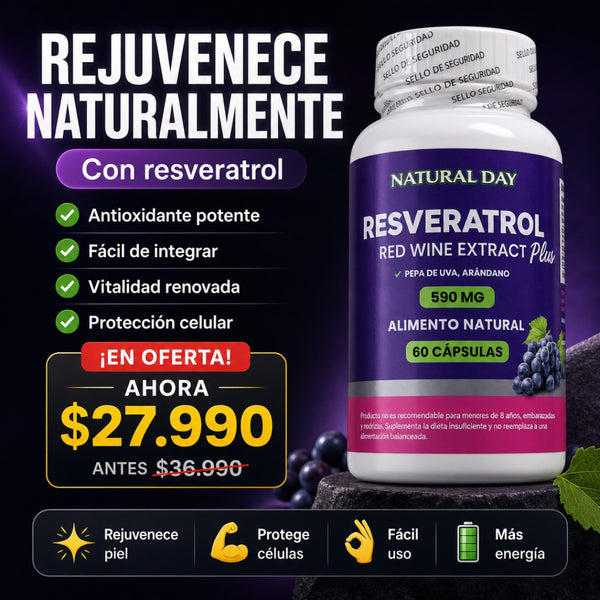 RESVERATROL 60 Cápsulas