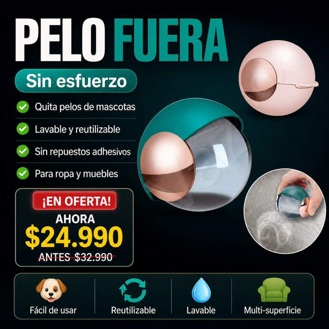 Rodillo Quita Pelusa Lavable