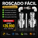 Rosca Tubos PVC y PPR Taladro