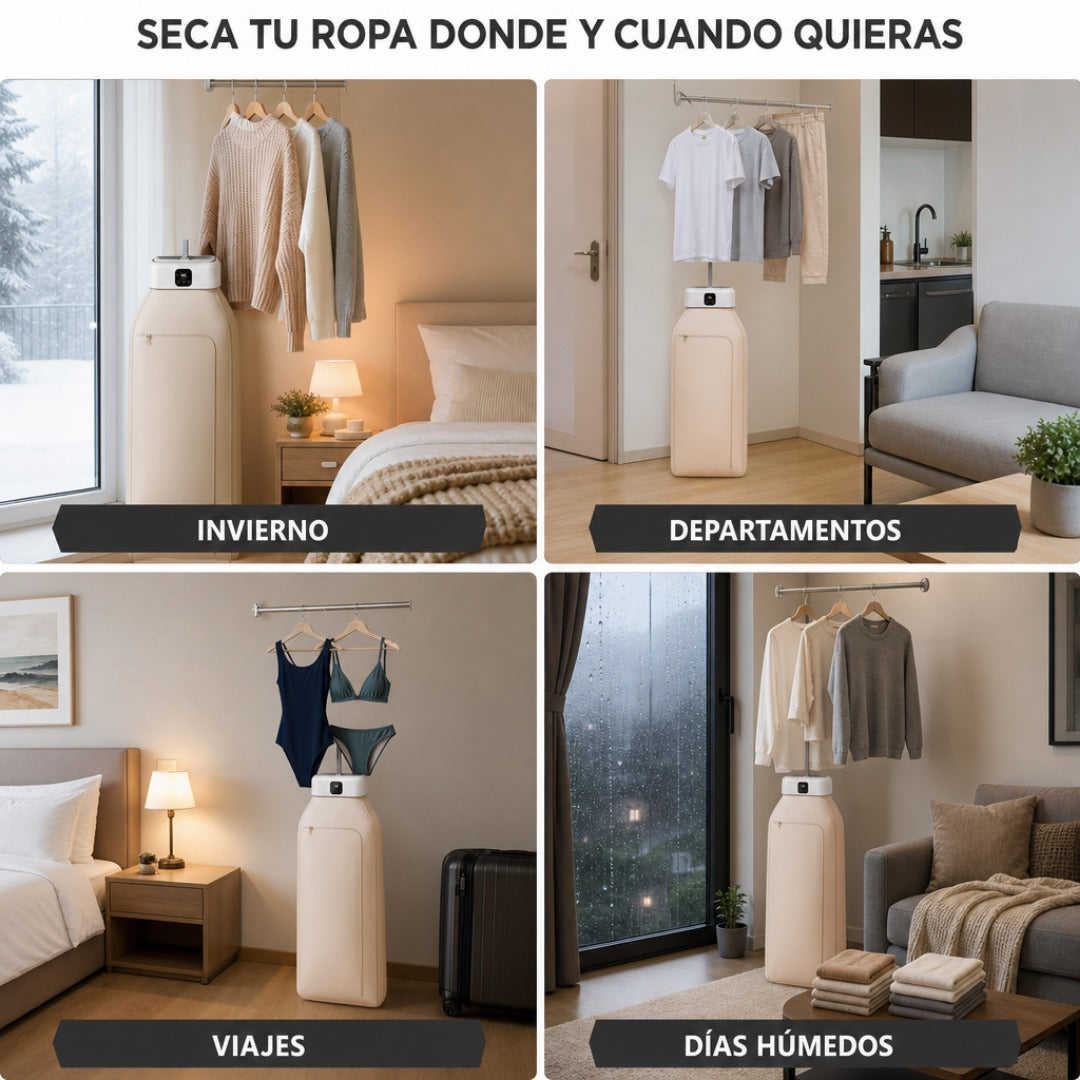 Secadora Ropa Portátil