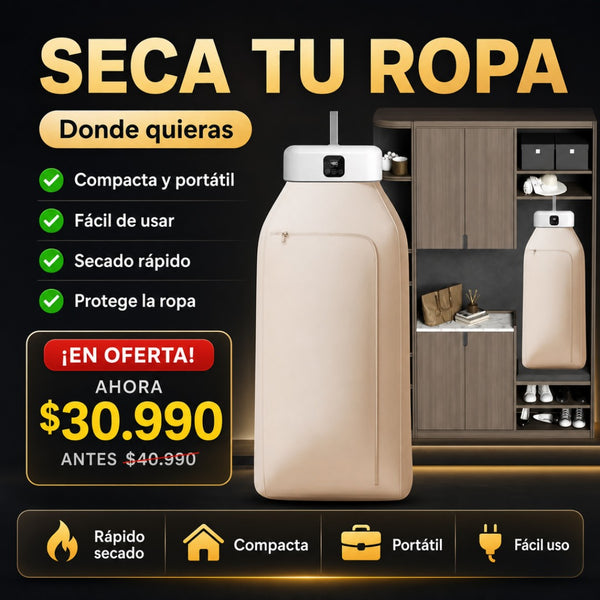 Secadora Ropa Portátil