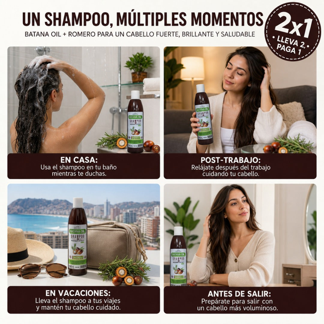 Shampoo Batana Crecimiento Cabello