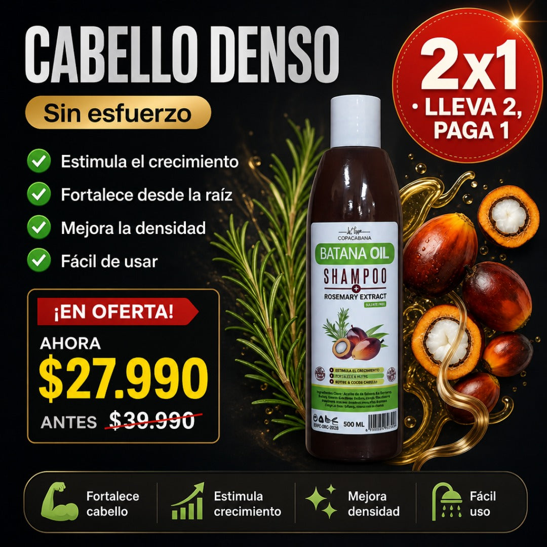 Shampoo Batana Crecimiento Cabello