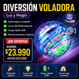 Spinner Bola Voladora LED Recargable