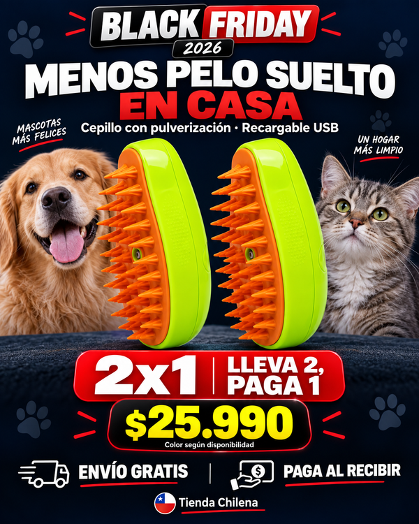 Cepillo con pulverización — 2x1 $25.990 · Envío gratis y pago al recibir