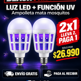 Ampolleta LED + UV — 2x1 $26.990 · Envío gratis y pago al recibir