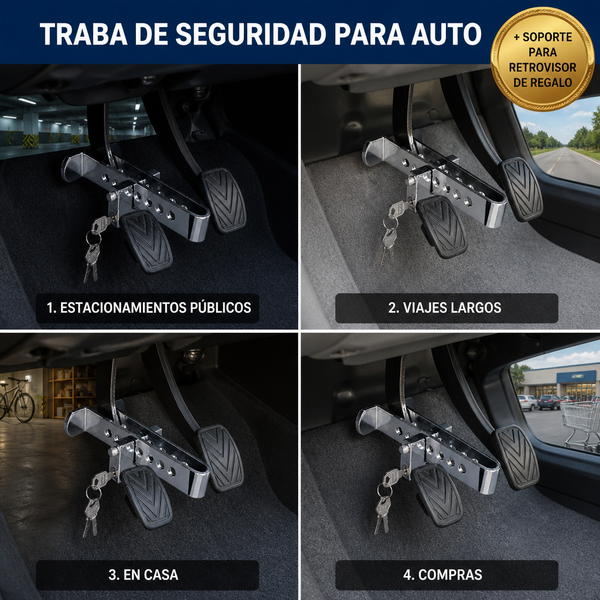 Traba de Pedal para Auto