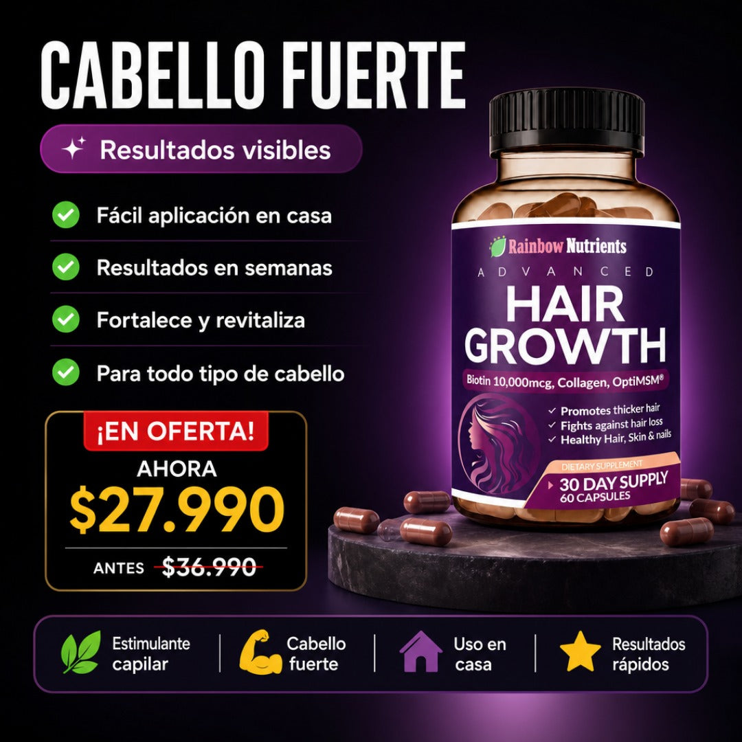 Tratamiento Capilar Hair Growth